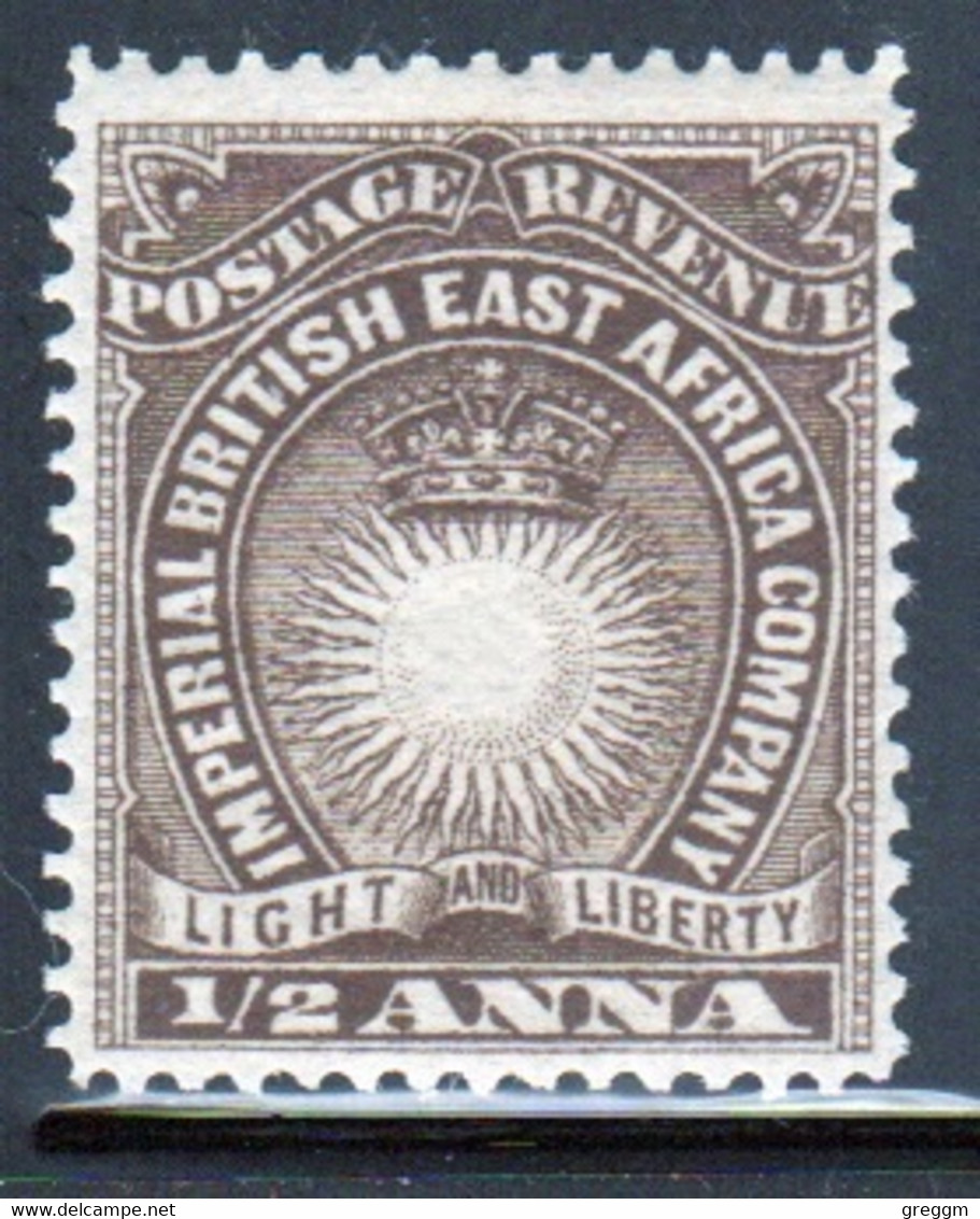 Imperial British East Africa Company 1890 Half Anna Mounted Mint Stamp. - British East Africa