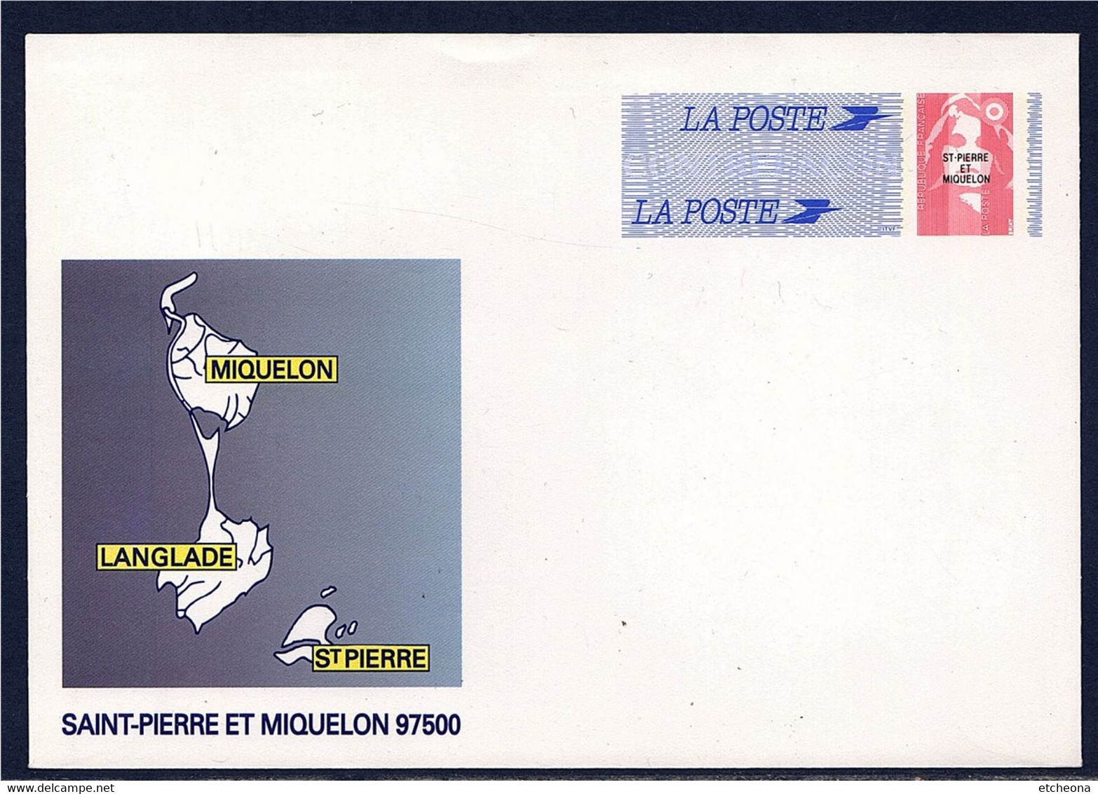 Marianne De Briat Dite Du Bicentenaire De La Révolution Enveloppe Neuve Entier 31-E TVP - Postal Stationery