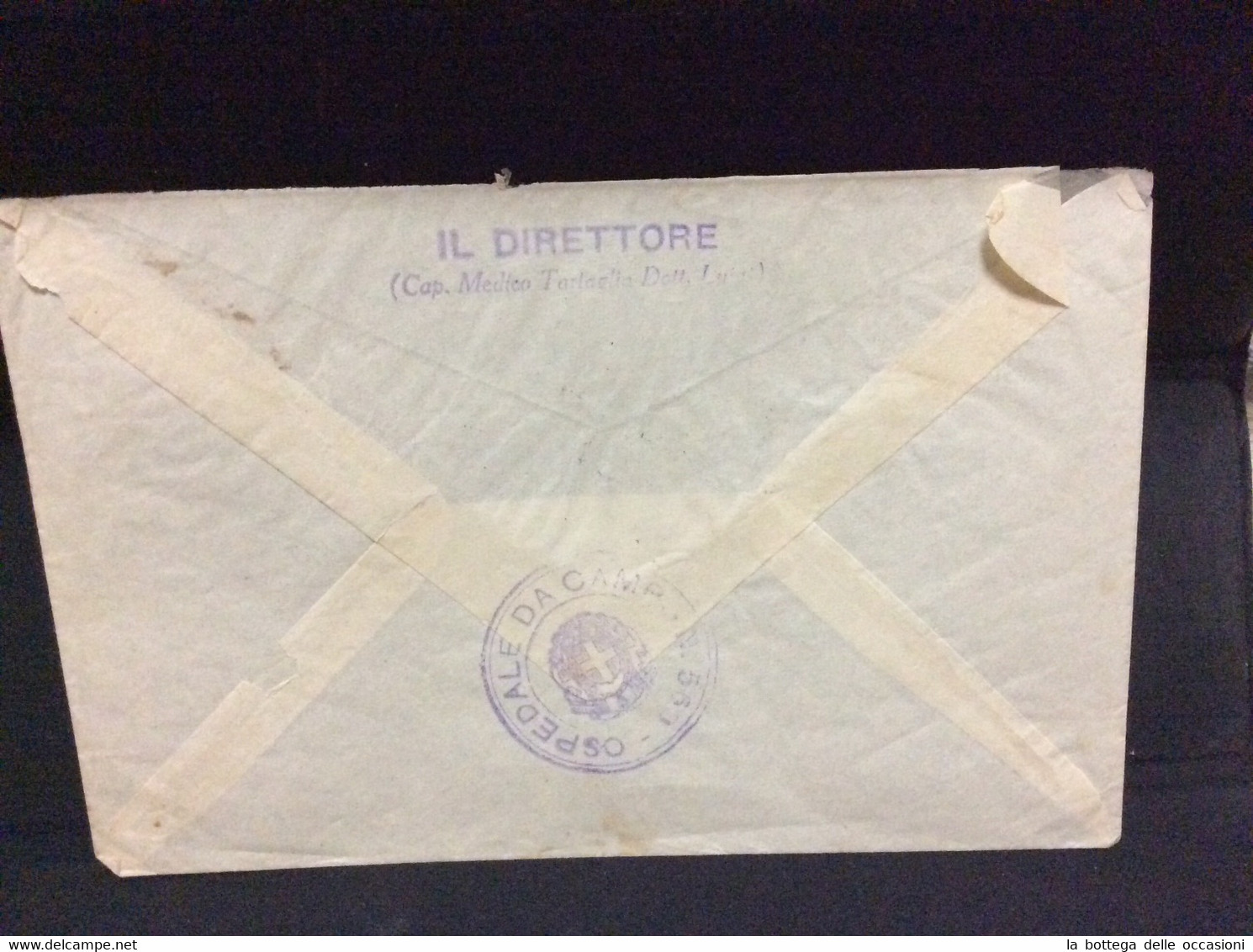 ITALIA Regno Storia Postale Colonie Lettera Dalla Somalia Per Palermo - Somalië