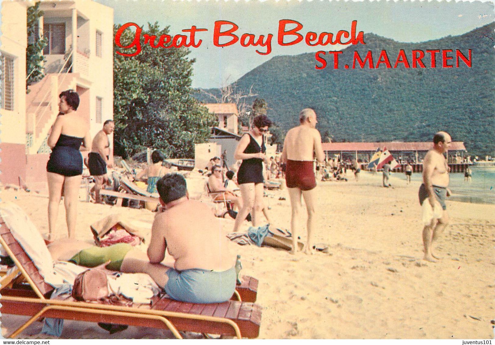 CPSM Great Bay Beach St.Maarten      L1169 - Sint-Marteen