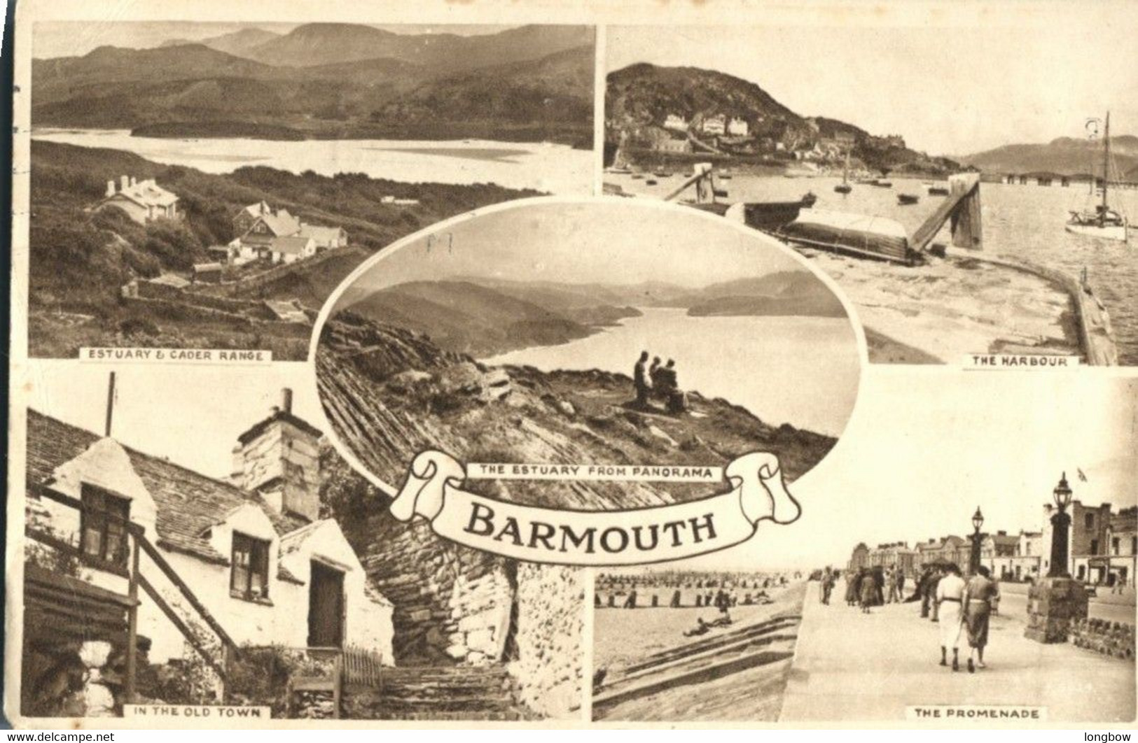 Barmouth Multiview , Wales , Merionethshire - Merionethshire