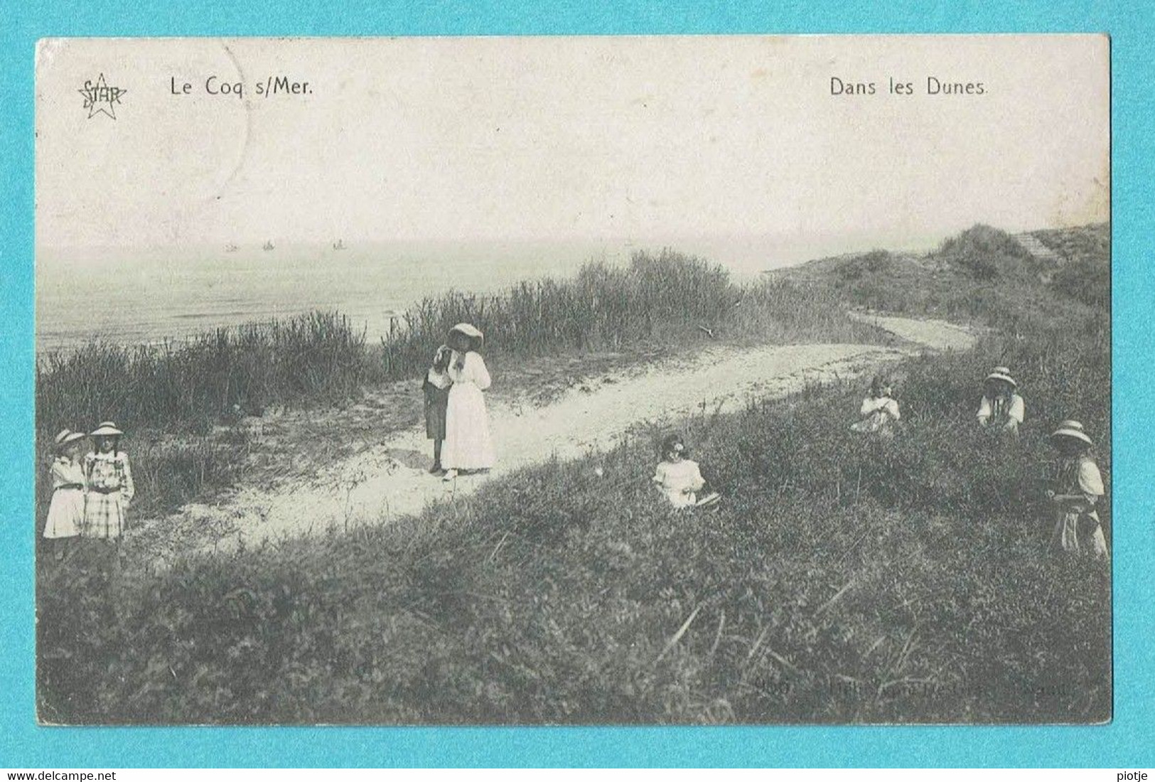 * De Haan Aan Zee - Le Coq (Kust - Littoral) * (Star) Dans Les Dunes, In De Duinen, Sea, Mer, Enfants, Animée Unique TOP - De Haan