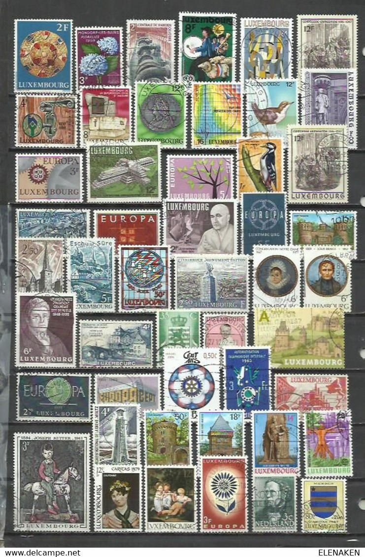 R366-SELLOS LUXEMBURGO SIN TASAR,BUENOS VALORES,VEAN ,FOTO REAL.LUXEMBOURG STAMPS WITHOUT TASAR, GOOD VALUES, SEE, REAL - Collections