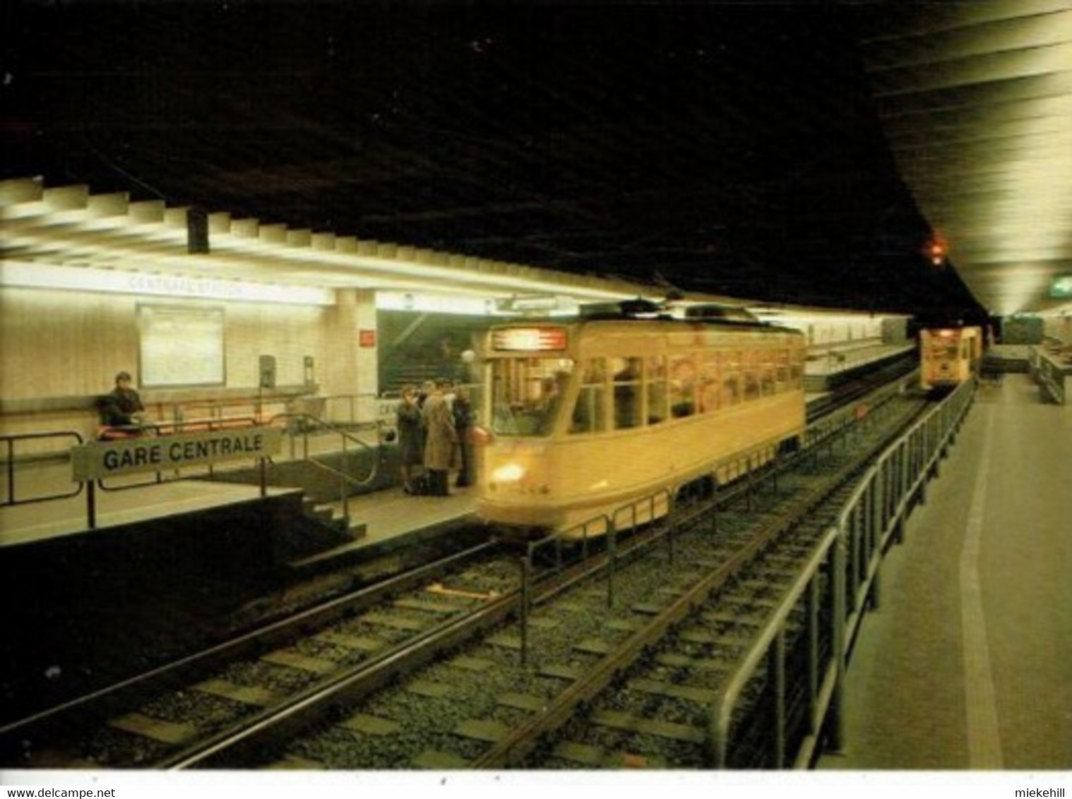 BRUXELLES-STATION DE METRO GARE CENTRALE-TRAM - Vervoer (ondergronds)