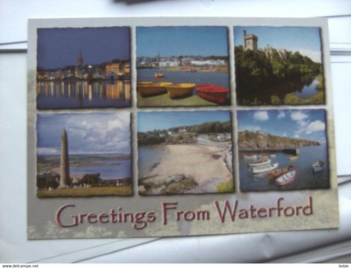 Ierland Ireland Waterford With Greetings - Waterford