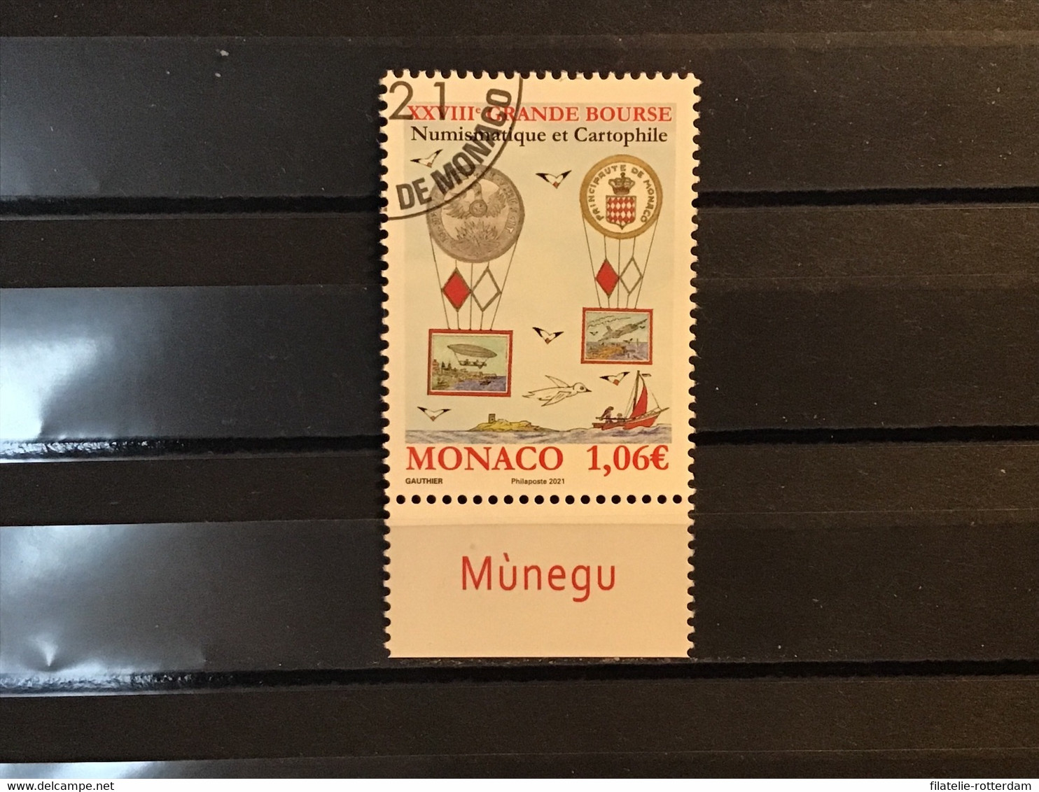 Monaco - Grande Bourse (1.06) 2021 - Used Stamps