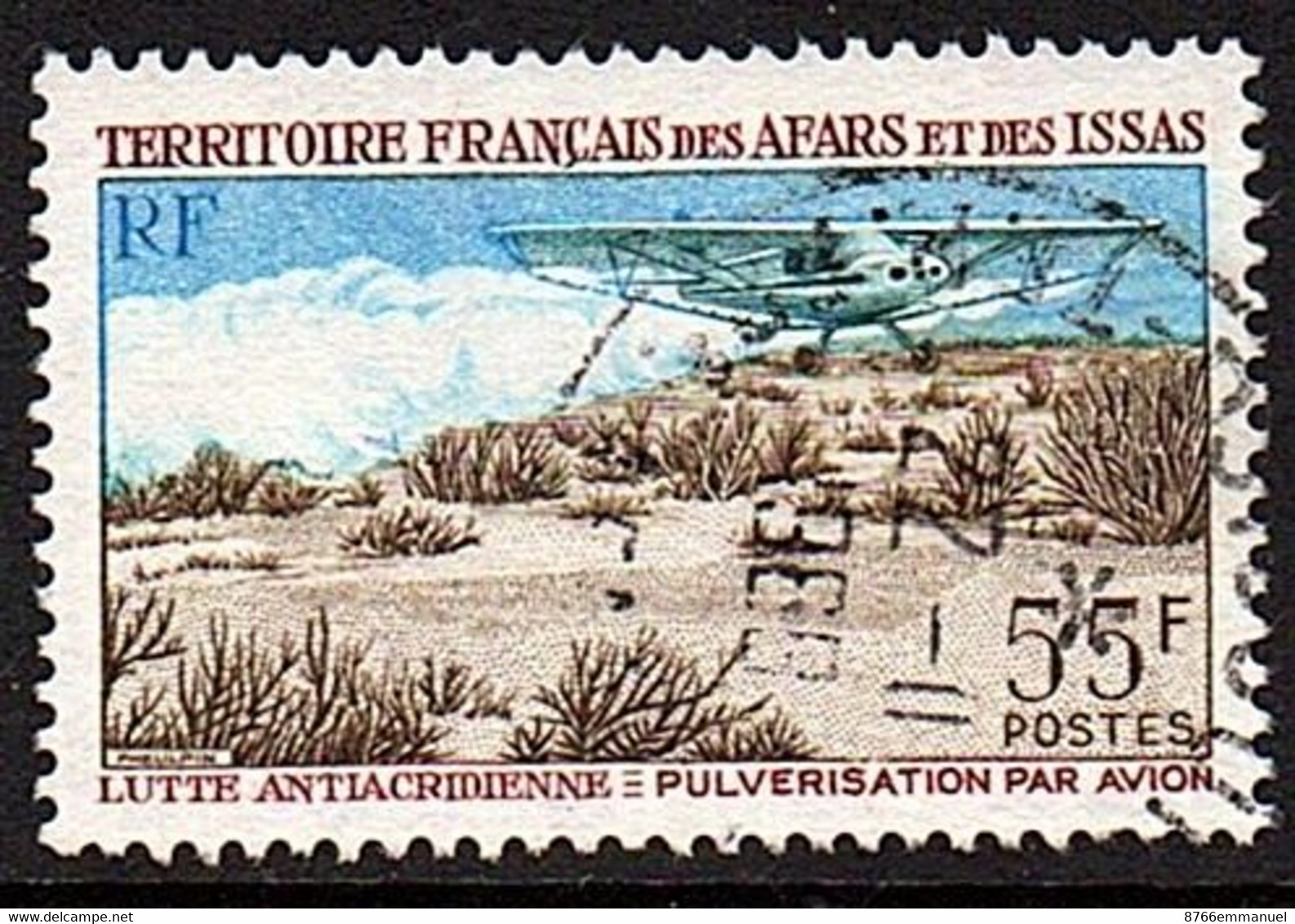 AFARS ET ISSAS N°353 - Used Stamps