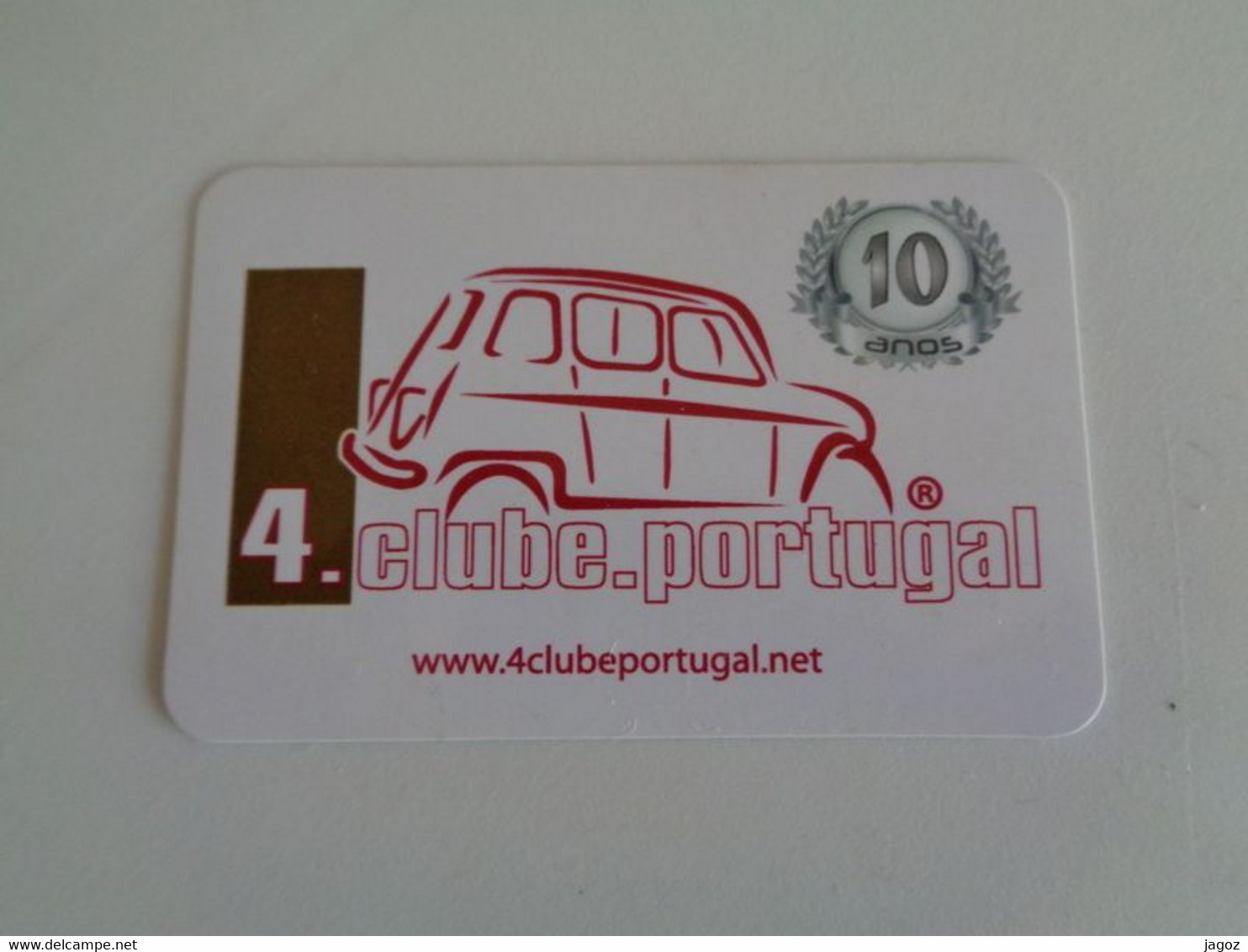 Renault 4 Clube Portugal 10 Anos Portuguese Pocket Calendar 2014 - Formato Piccolo : 2001-...