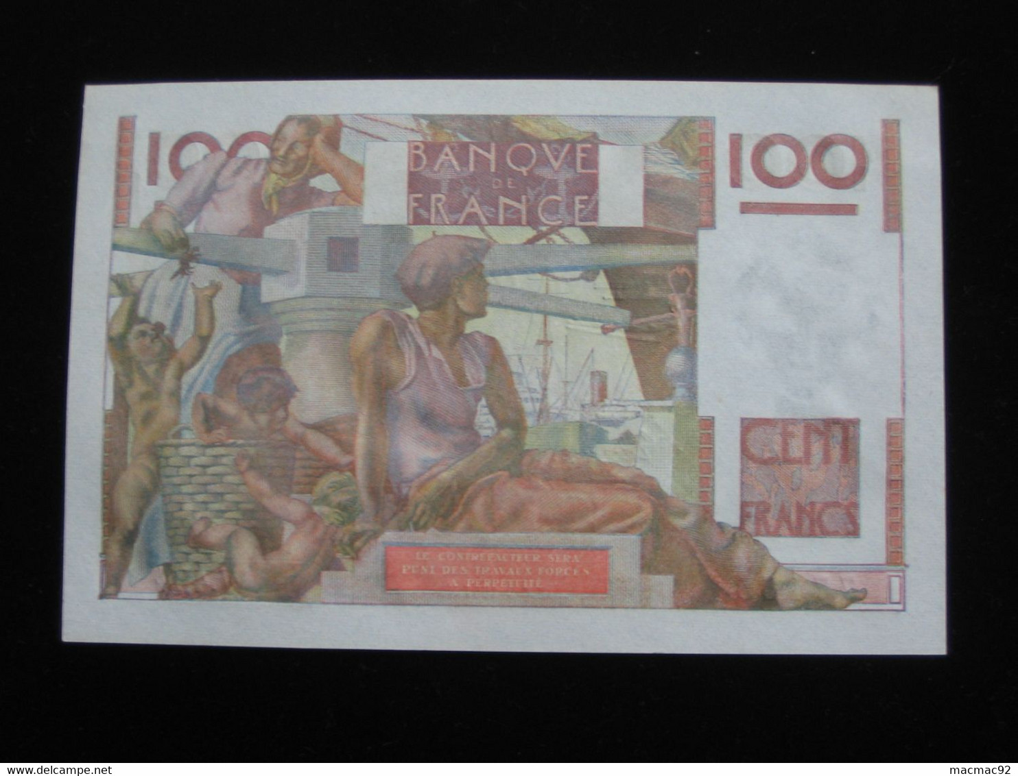 BILLET NEUF !!!!!       100 Cent Francs - JEUNE PAYSAN  6=9=1951    **** EN ACHAT IMMEDIAT **** - 100 F 1945-1954 ''Jeune Paysan''