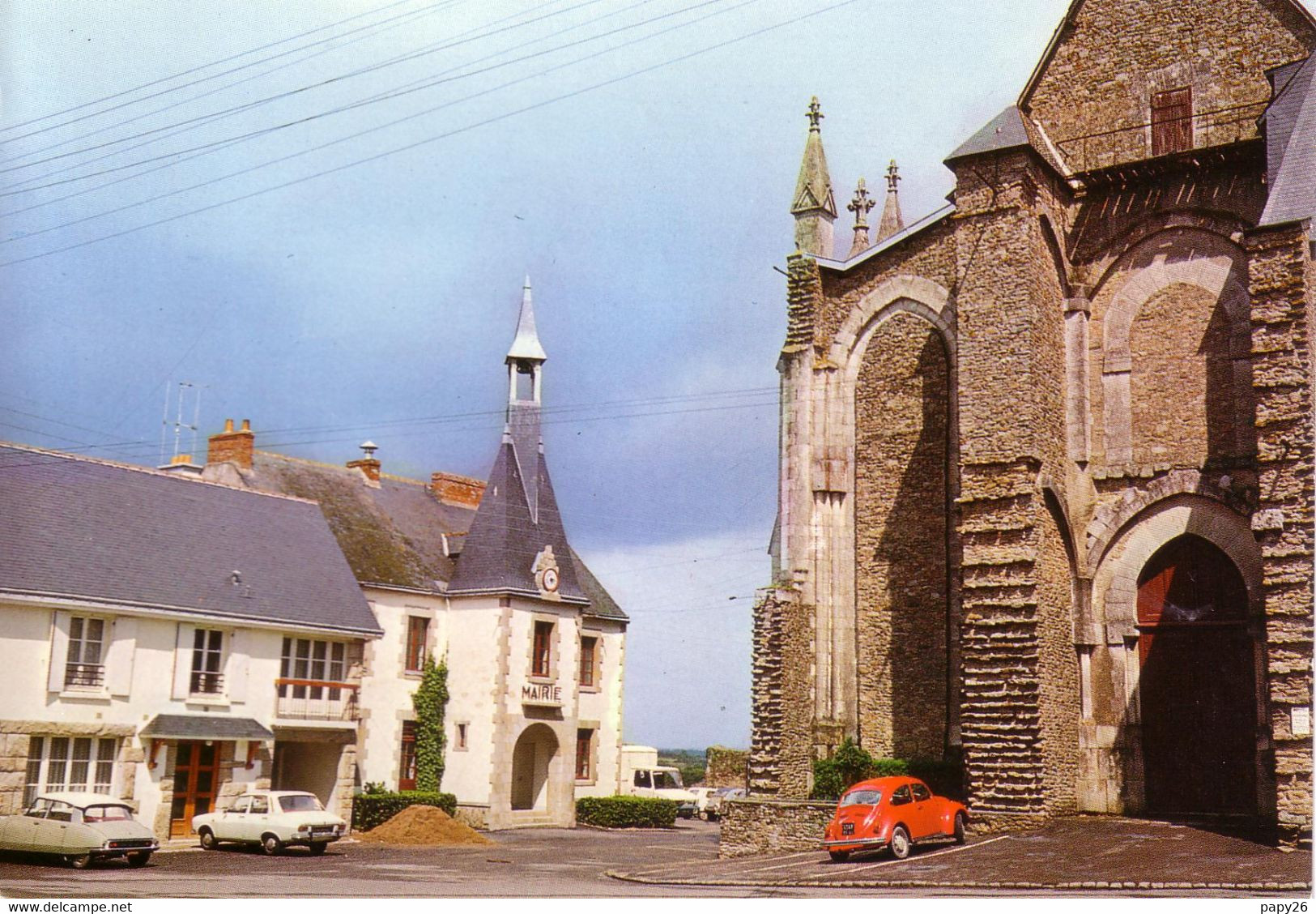 Cpsm  Herbignac  Place De L'église - Herbignac