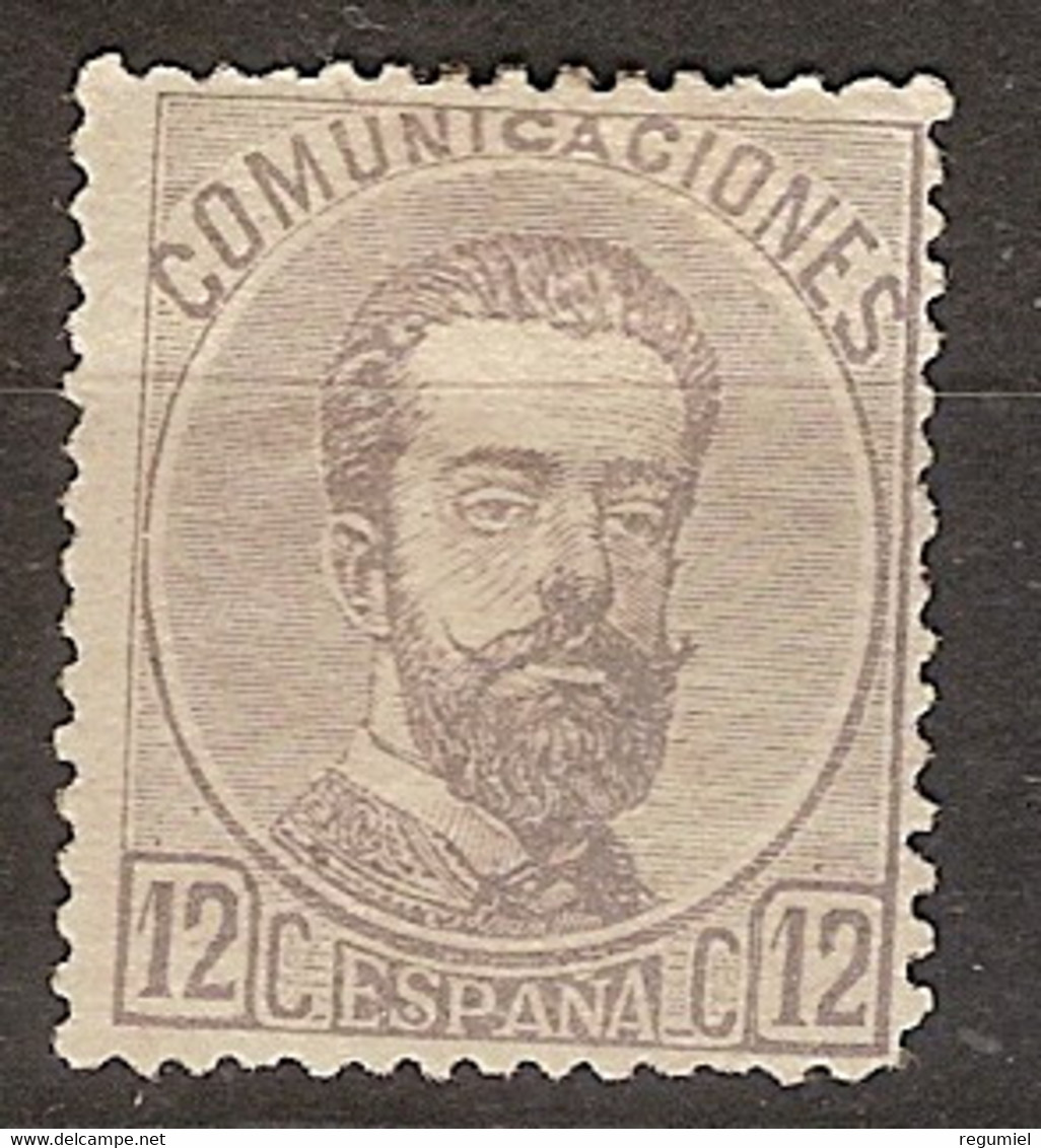 España 0122 * Amadeo I. 1870. Charnela - Ongebruikt