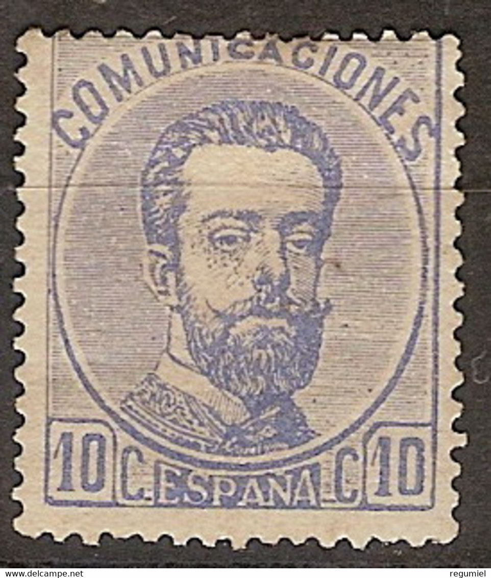 España 0121 (*) Amadeo I. 1870. Sin Goma - Ungebraucht