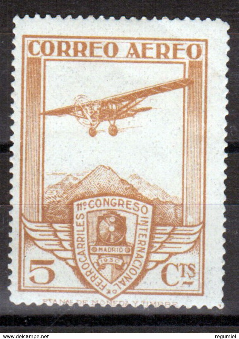 España 0483 ** Ferrocarriles Aereo. 1930 - Nuevos