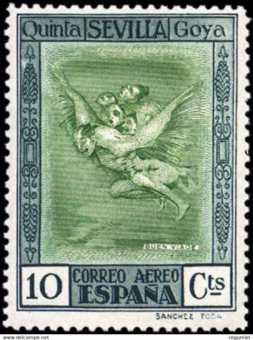 España 0519 ** Quinta De Goya. Aereo. 1930 - Nuevos