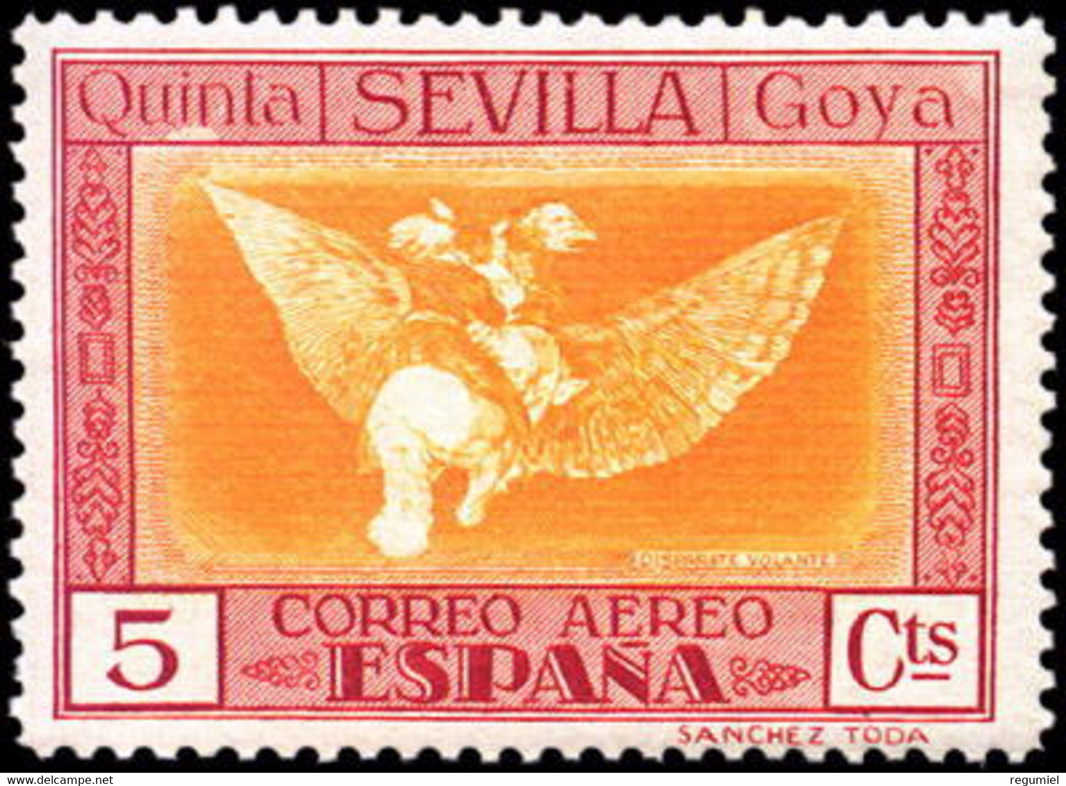 España 0518 ** Quinta De Goya. Aereo. 1930 - Nuevos