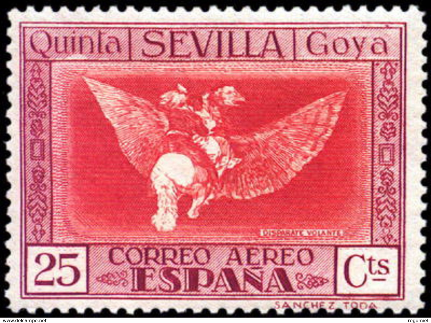 España 0522 ** Quinta De Goya. Aereo. 1930 - Nuevos