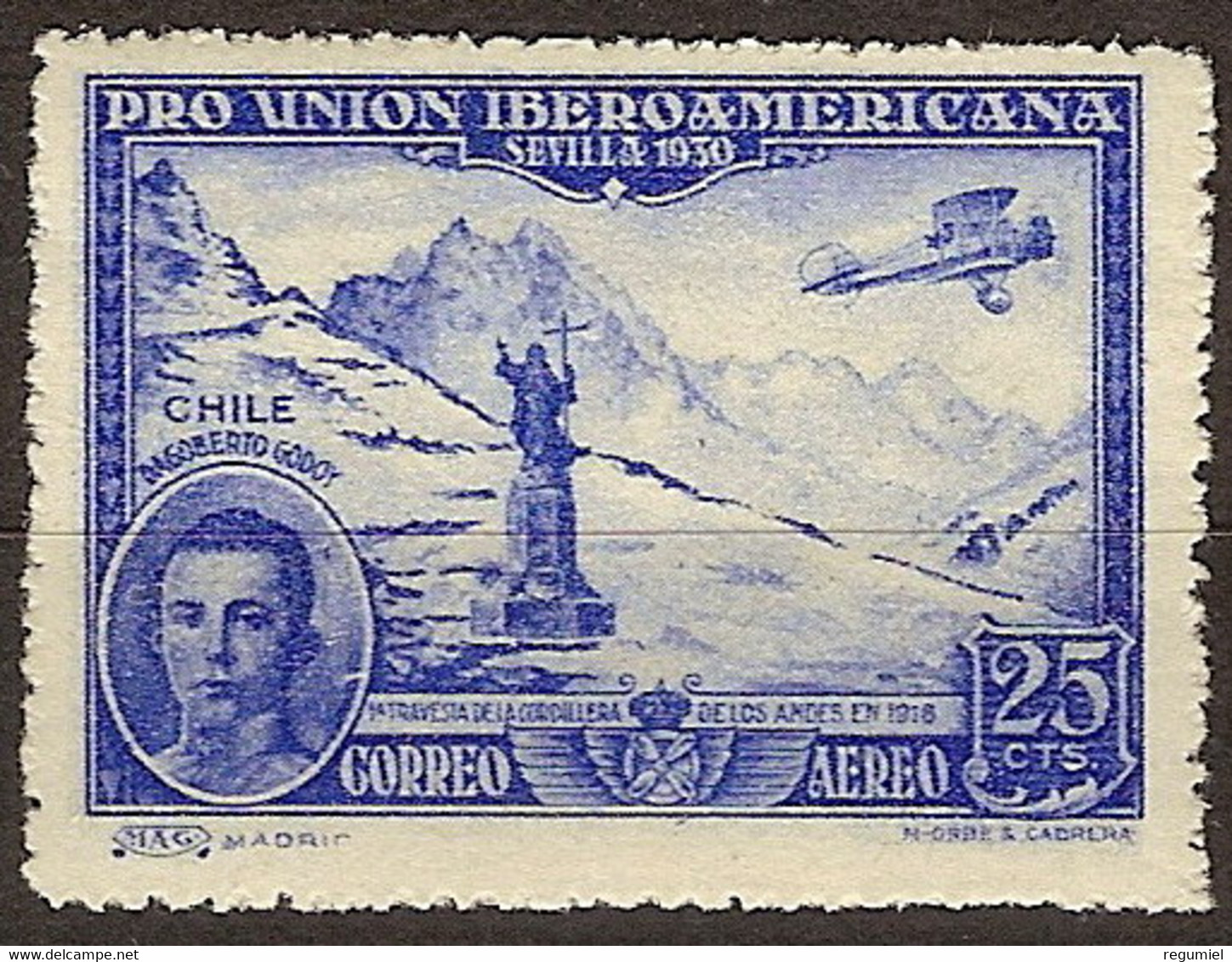 España 0585 ** Iberoamericana. Aereo. 1930 - Nuevos