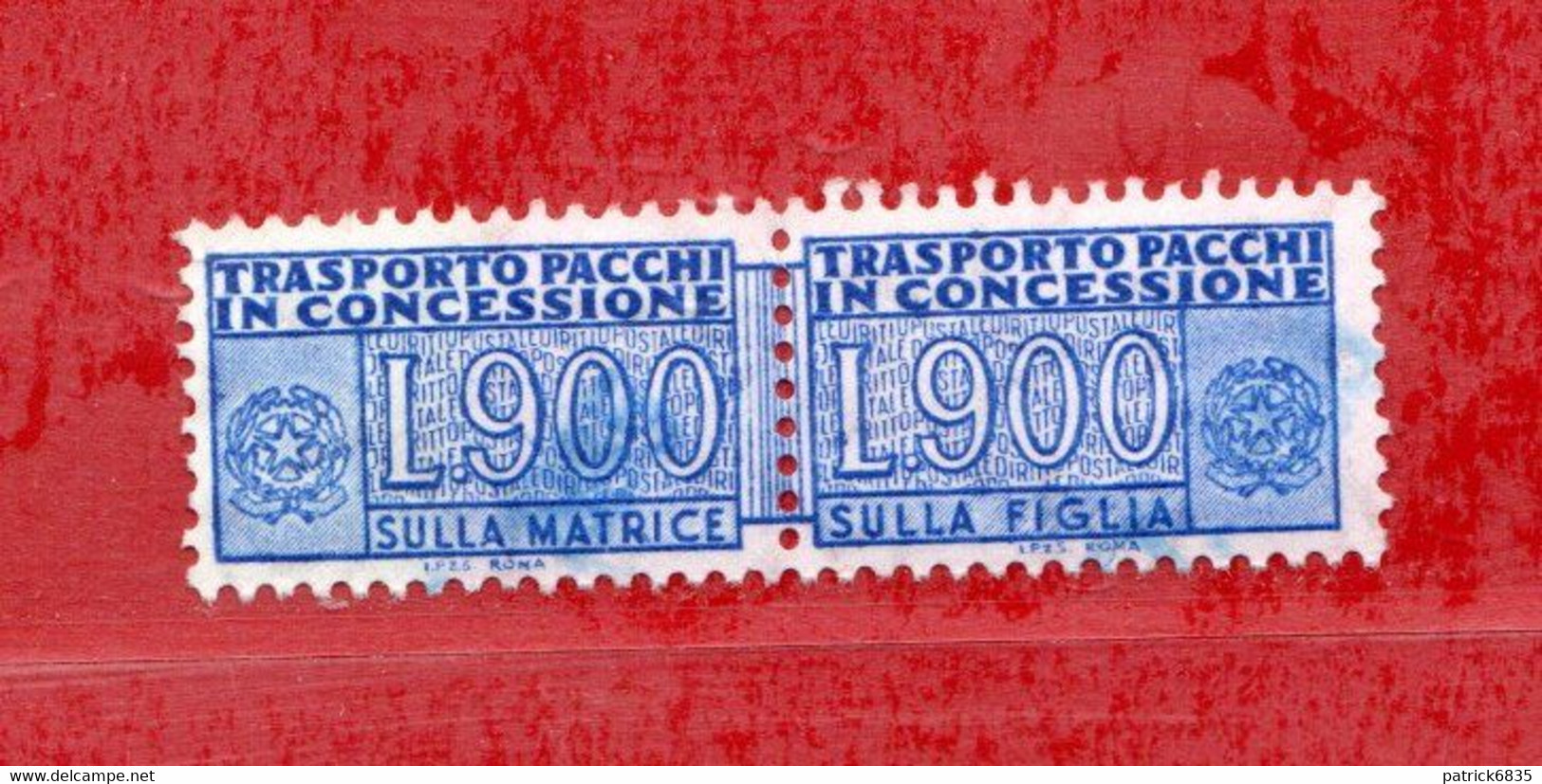 Italia ° - 1981 - Pacchi In Concessione, Lire. 900   Unif. 21. USATO. - Colis-concession