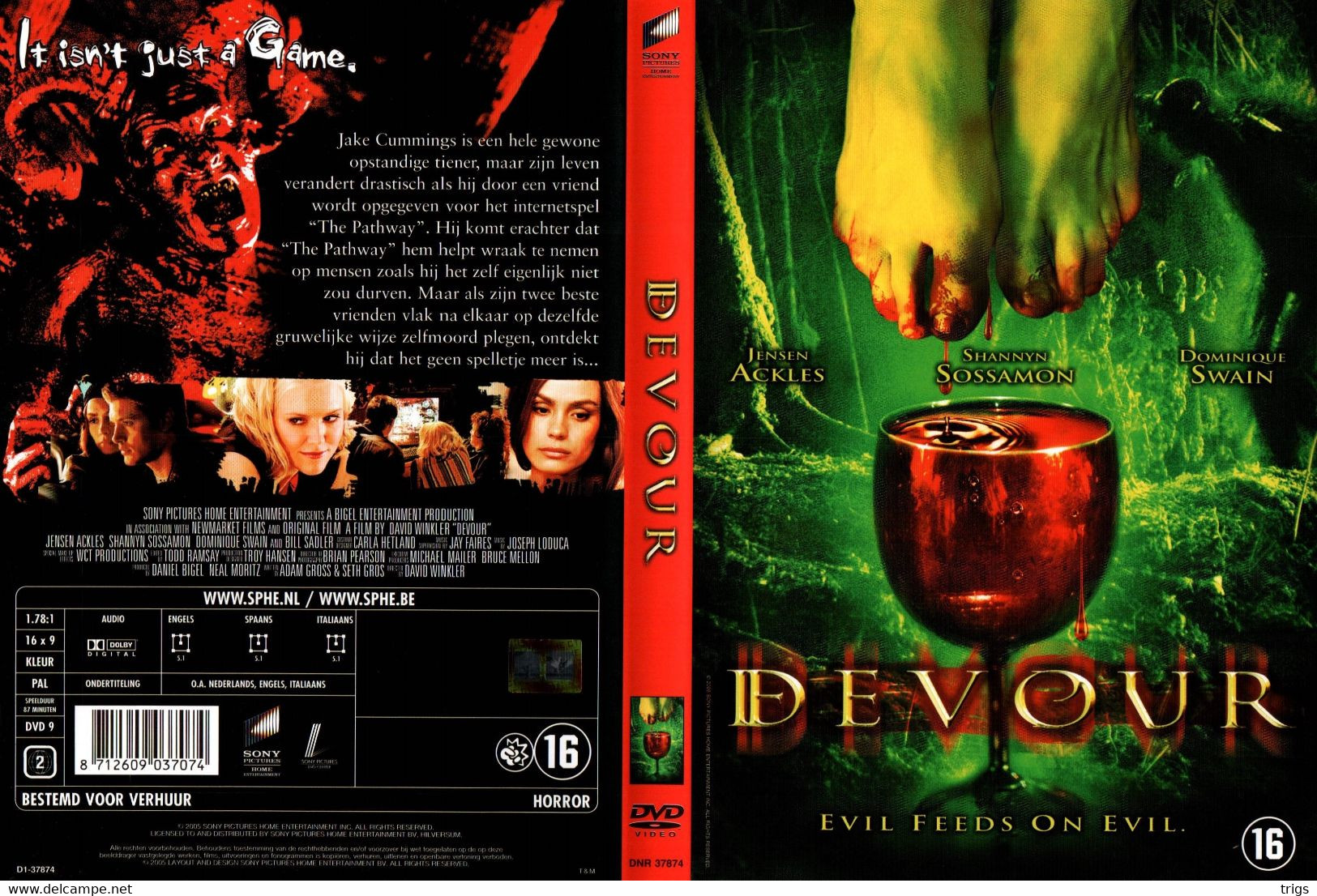 DVD - Devour - Horreur