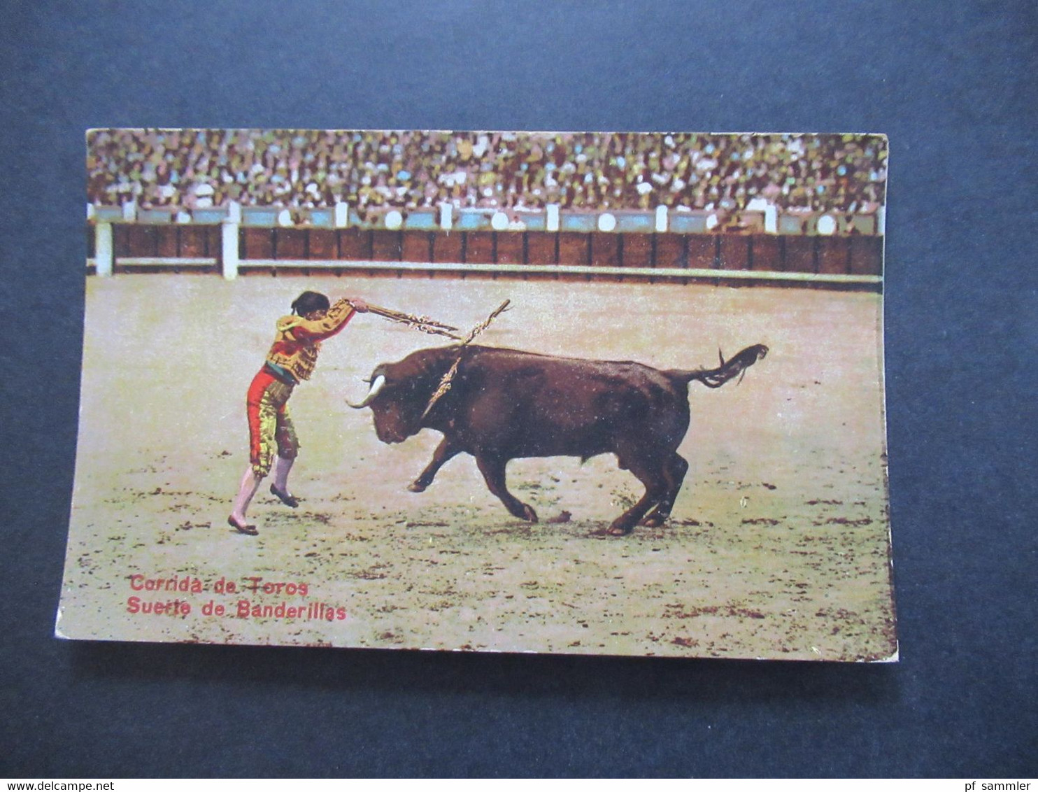 PK Ca. 1930er Jahre Stierkampf Corrida De Toros Sueite De Banderillas Edicion Espanola - Corridas