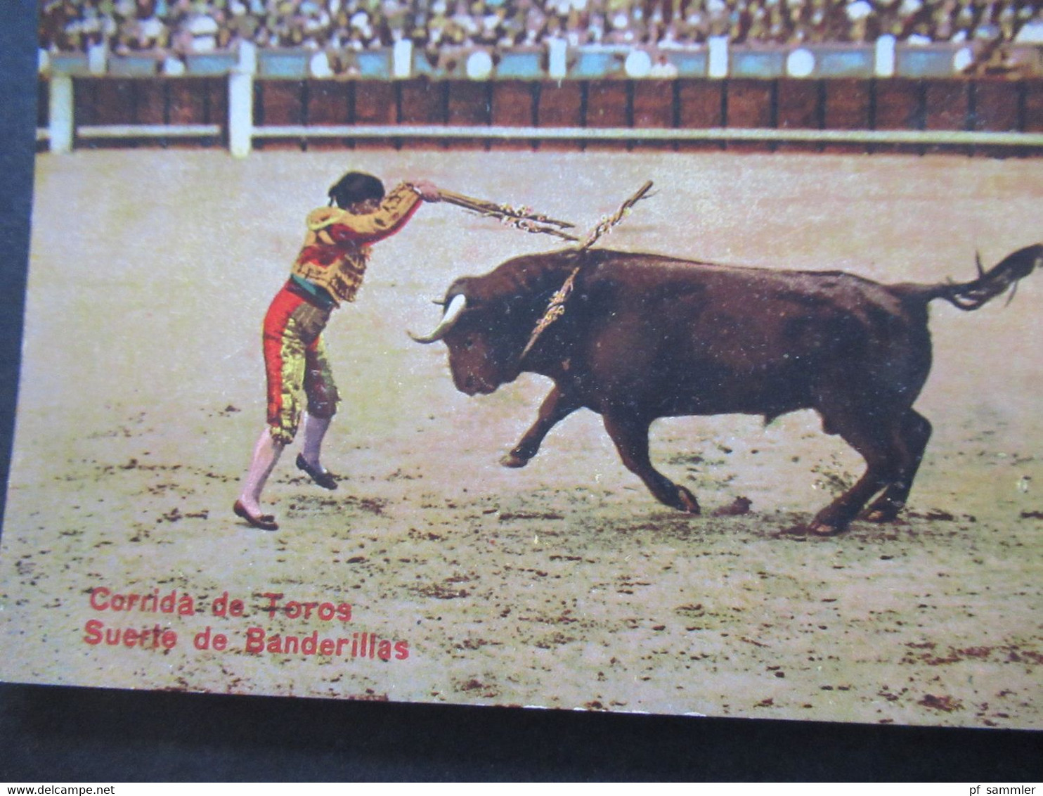 PK Ca. 1930er Jahre Stierkampf Corrida De Toros Sueite De Banderillas Edicion Espanola - Stierkampf