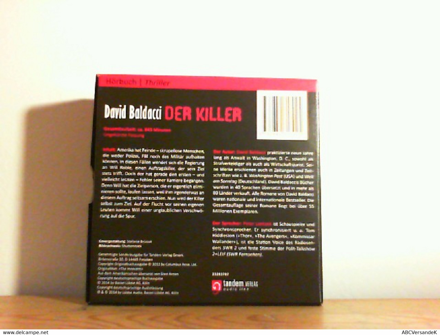 Der Killer Gelesen Von Peter Lontzek - CDs