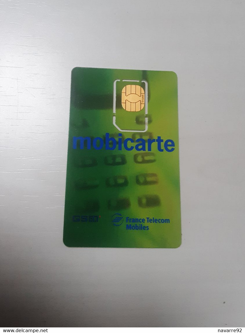 ANCIENNE CARTE GSM SIM MOBICARTE T.B.E !!! - Other & Unclassified