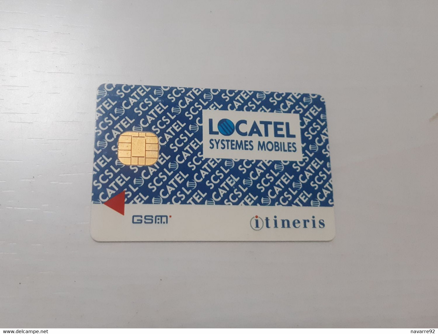 ANCIENNE CARTE GSM SIM LOCATEL ITINERIS B.E !!! - Autres & Non Classés