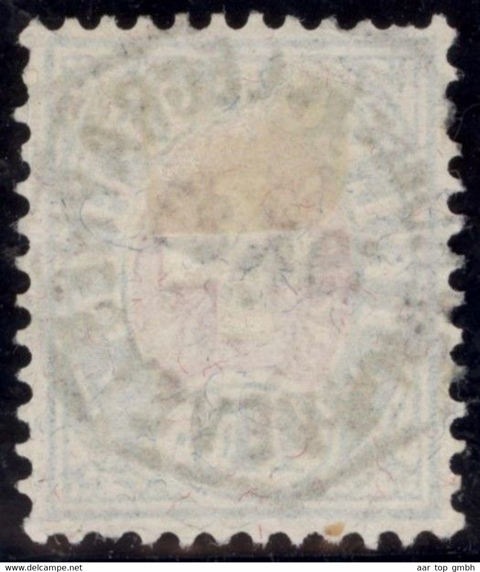 Heimat VD VEVEY 1885-10-19 Telegraphen-Stempel Auf 1.- Fr. Telegraphen-Marke Zu#17 Stumpfer Zahn - Telegraafzegels