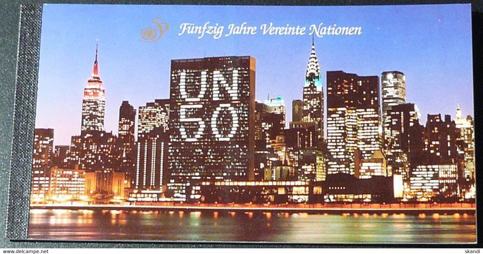 UNO WIEN 1995 Mi-Nr. MH 1 Markenheft/booklet O Used - Libretti