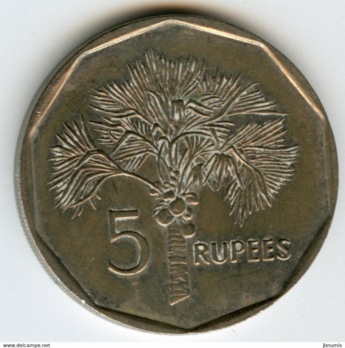 Seychelles 5 Rupees 1992 KM 51.2 - Seychelles