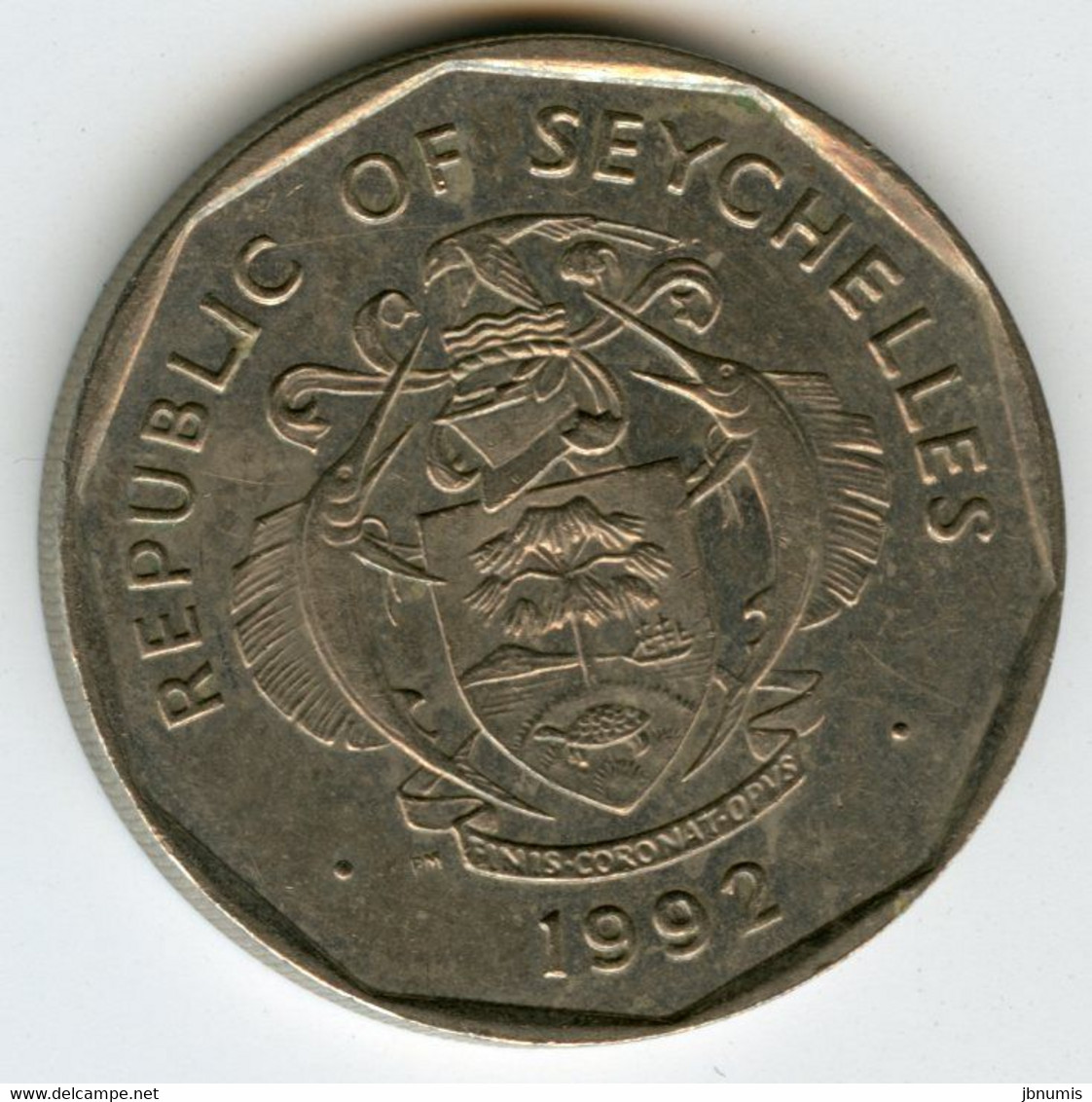 Seychelles 5 Rupees 1992 KM 51.2 - Seychelles