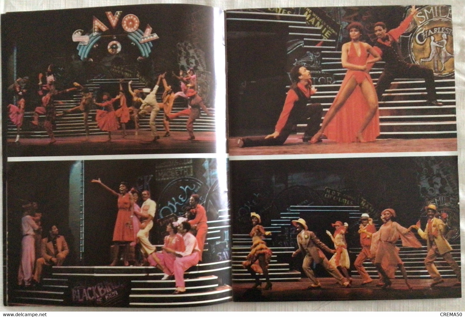 Rare Programme, Harlem Année 30 . Bubblng Brown Sugar .1978