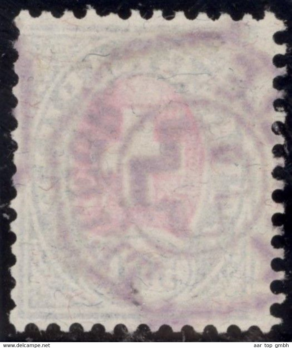 Heimat NE THIÈLE Thielle ~1885 Telegraphen-Stempel Auf 50Rp. Telegraphen-Marke Zu#16 - Telégrafo