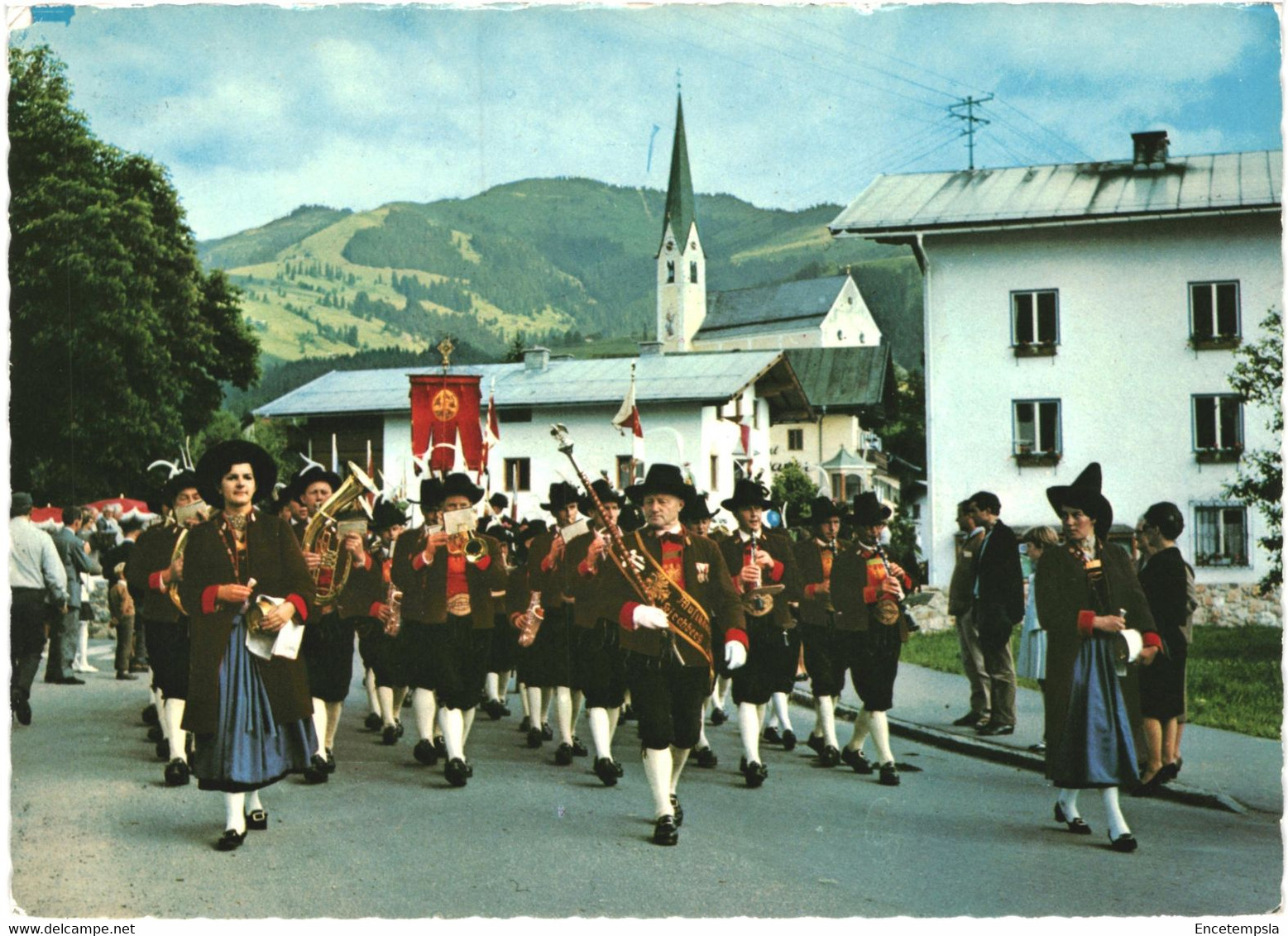 CPSM-Carte Postale Autriche- Kirchberg  Dorfmusik 1977 VM44046 - Kirchberg