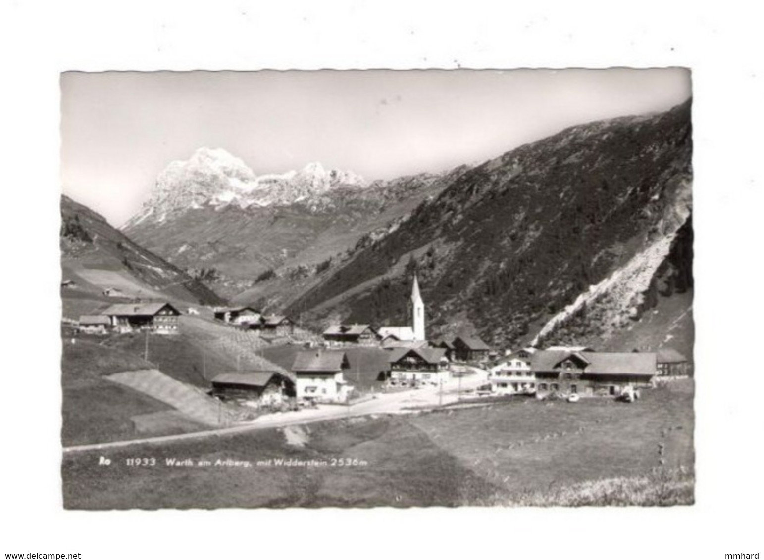 AK Warth Am Arlberg Vorarlberg Österreich - Warth