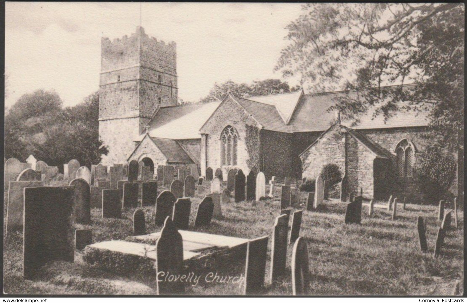 Clovelly Church, Devon, C.1905-10 - Frith's Postcard - Clovelly