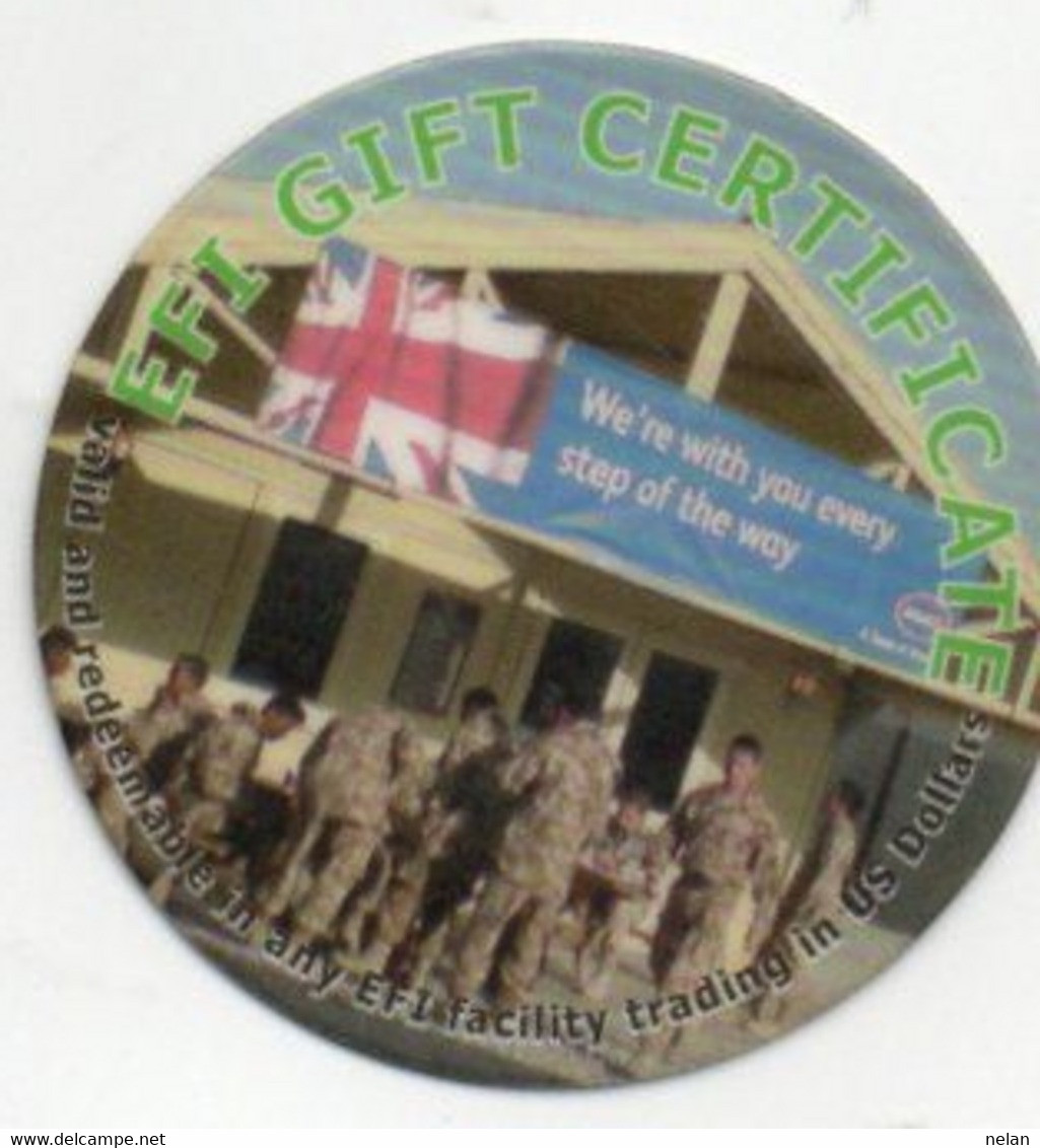 Gran Bretagna - 5 Cents 2010 - Military Payment Certificates - 5th Special Edition - NAAFI - Col:GB-000 - Forze Armate Britanniche & Docuementi Speciali