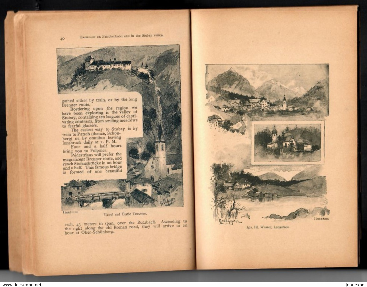 INNSBRÜCK & Environs. Sill, Hötting, Mentelberg, Volders, Natters, Fragenstein, Kitzbühel, Matzen, Landeck, ....etc 1890 - 1850-1899