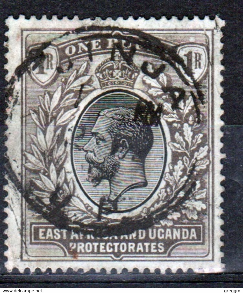 East Africa And Uganda 1912 King George V 1R Stamp In Fine Used Condition. - Protectorats D'Afrique Orientale Et D'Ouganda