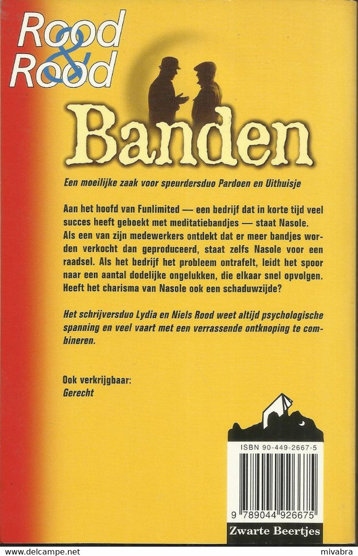 BANDEN - Psychologische Thriller - Lydia ROOD & Niels ROOD (Serie Ditje Pardoen & Klaas Uithuisje - 2) - ZWARTE BEERTJES - Horror Y Suspenso
