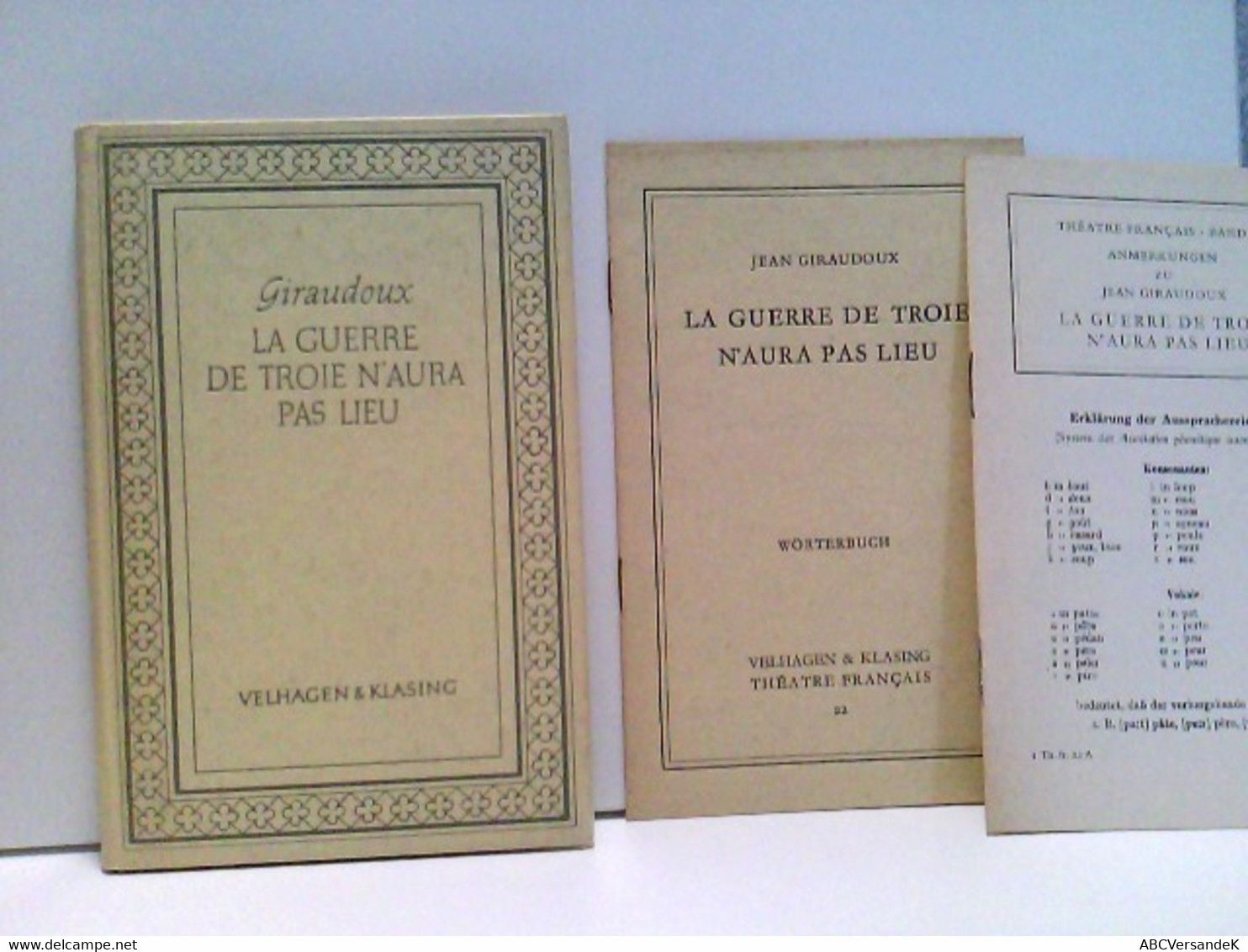 La Guerre De Troie Naura Pas Lieu. - Théâtre & Danse