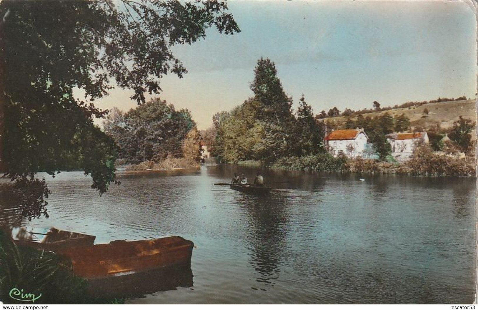 Cpsm Bagneaux Sur Loing Baignade - Bagneaux Sur Loing