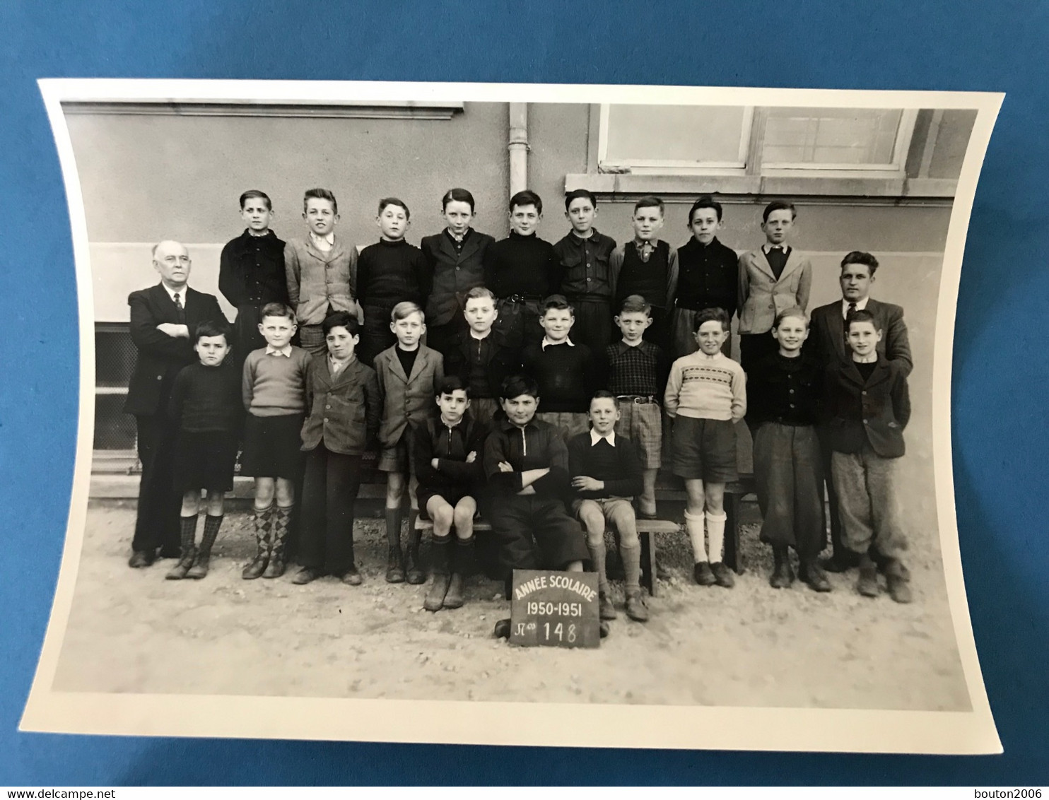 Sarreguemines Année Scolaire 1950 1951 Photo De Classe - Sarreguemines