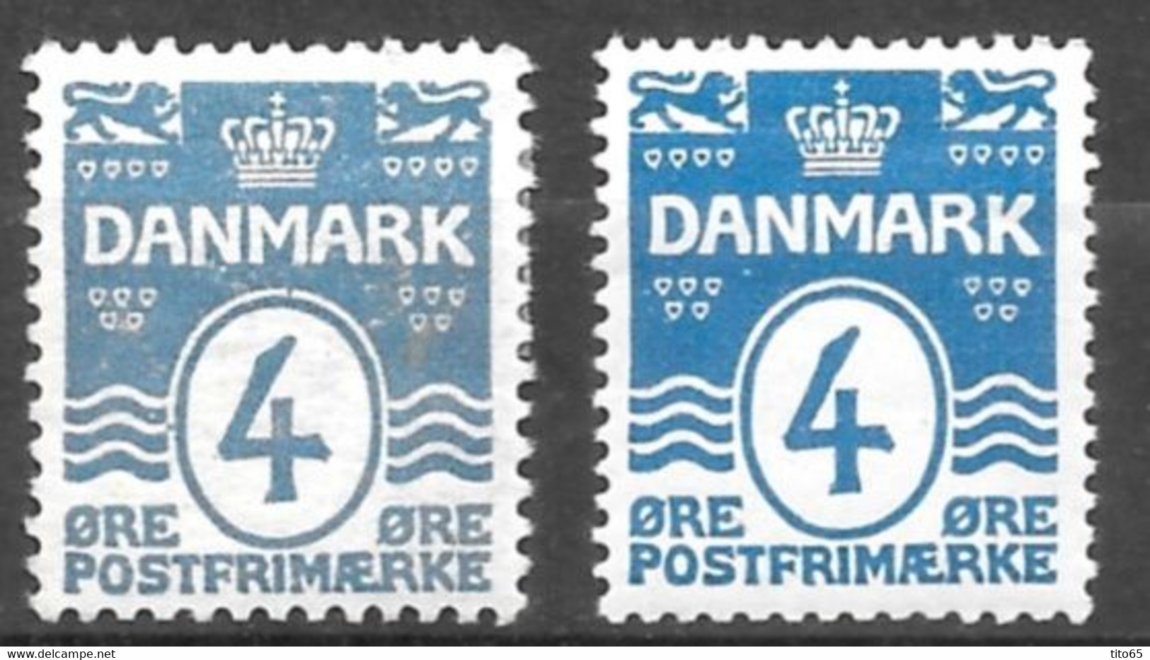 AFA #45 + #80 1905/13    LH** - Unused Stamps