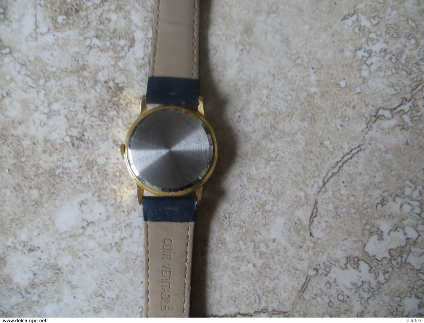 Montre Publicitaire BAYARD PRESSE Jubilé An 2000 - Montre à Quartz Avec Bracelet Cuir En état D'usage - Werbeuhren