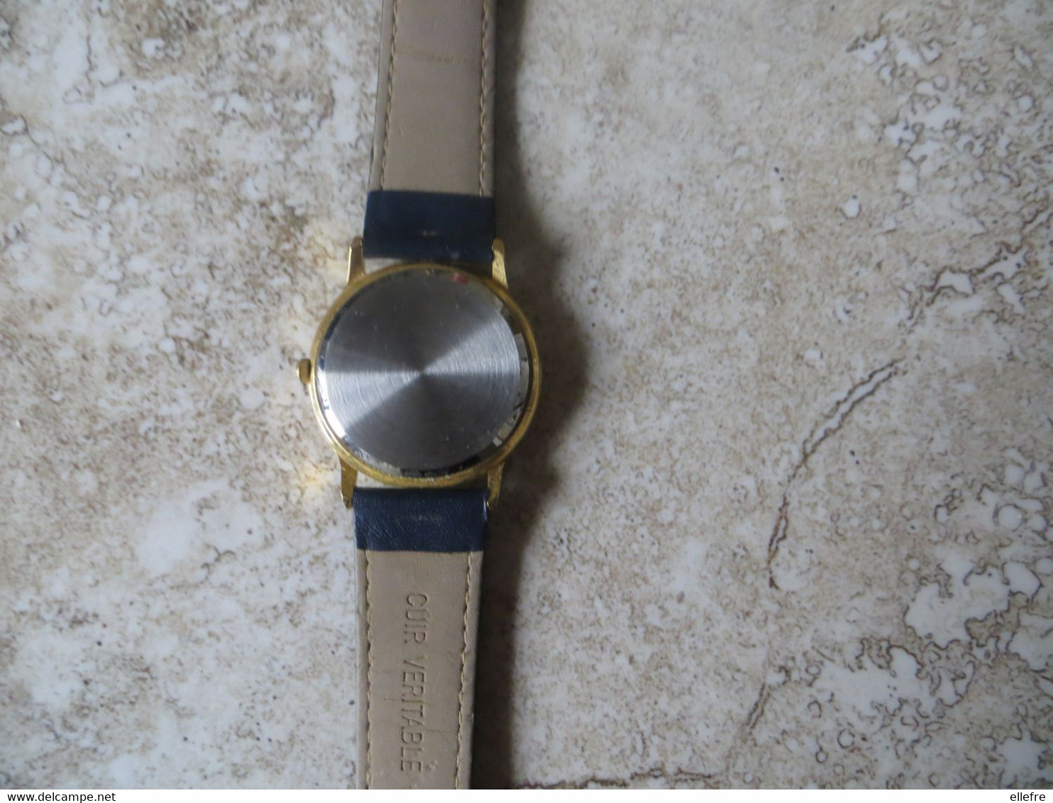 Montre Publicitaire BAYARD PRESSE Jubilé An 2000 - Montre à Quartz Avec Bracelet Cuir En état D'usage - Advertisement Watches