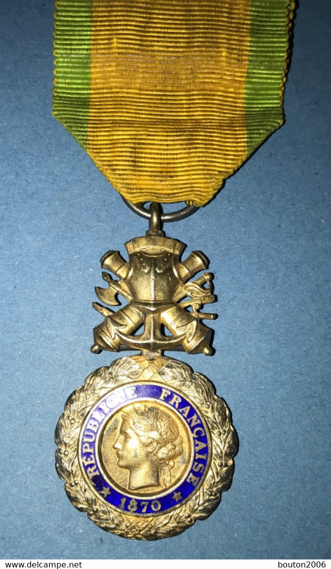 Médaille Militaire 1870 Argent III République - Before 1871