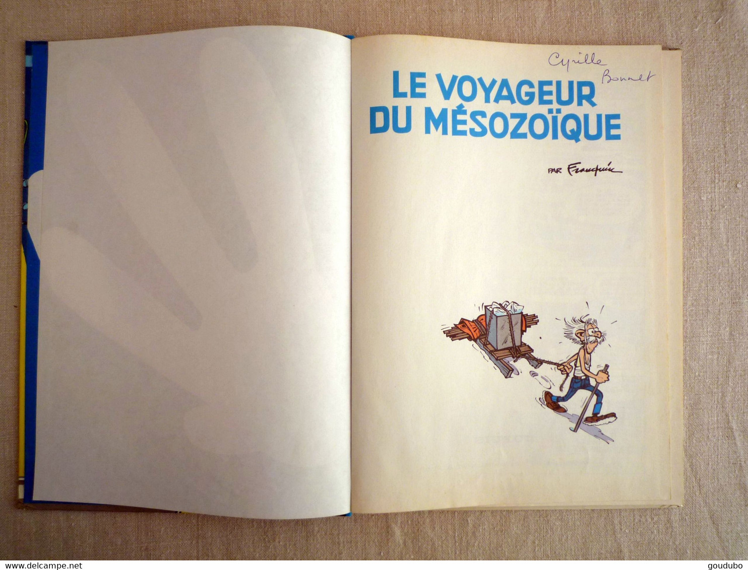Le Voyageur Du Mésozoique Spirou Et Fantasio N°13 Dupuis 1977. - Franquin