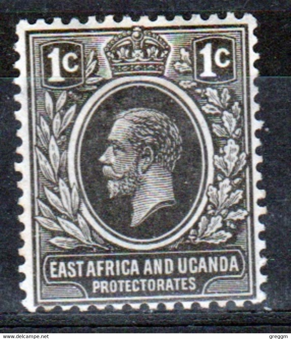 East Africa And Uganda 1921 King George V 1c In Fine Used Condition. - Protectoraten Van Oost-Afrika En Van Oeganda